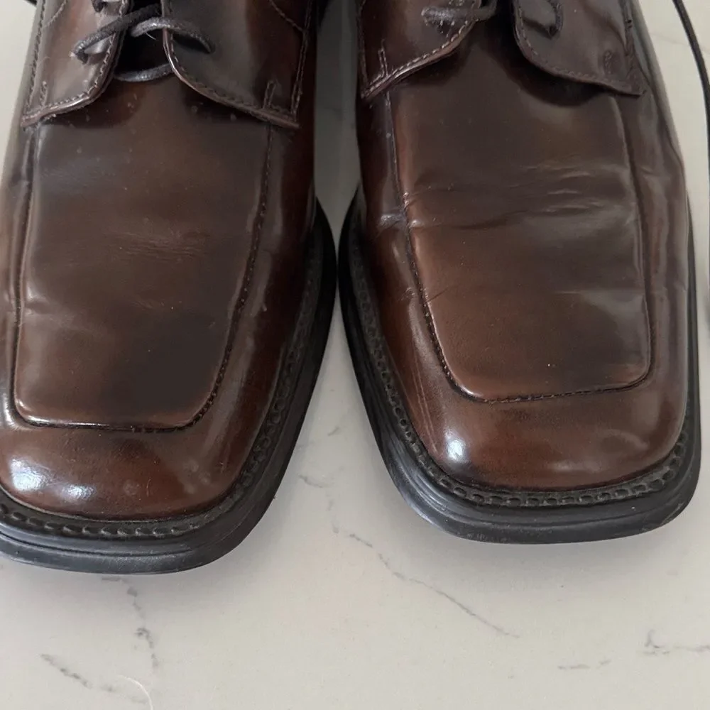 Kenneth Cole Reaction Dark Brown Men's Oxfords